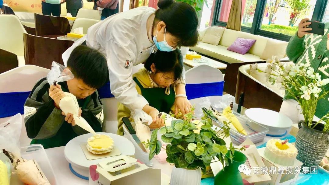 【鼎鑫·幸福中心】蛋糕DIY活動(dòng)圓滿舉行，期待下一次相聚。