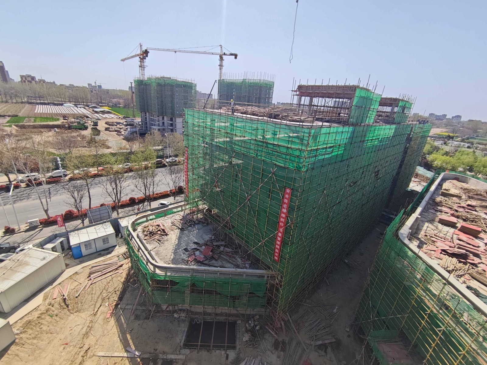 【鼎鑫·幸福滙】三月份工程進(jìn)度播報(bào)——春潮涌動(dòng)筑新章，幸福輪廓漸清晰！  